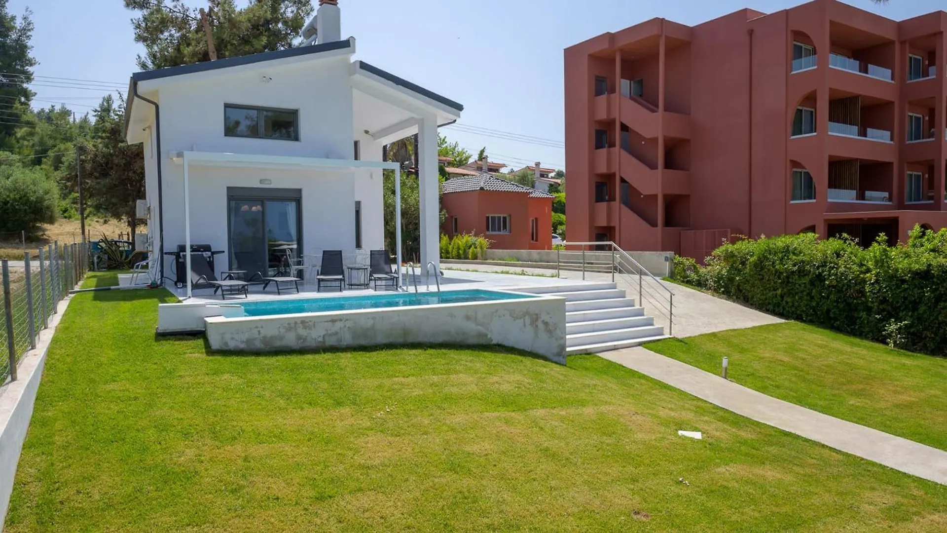 Aura Beachfront Private Pool Villa Kriopigi Holiday home
